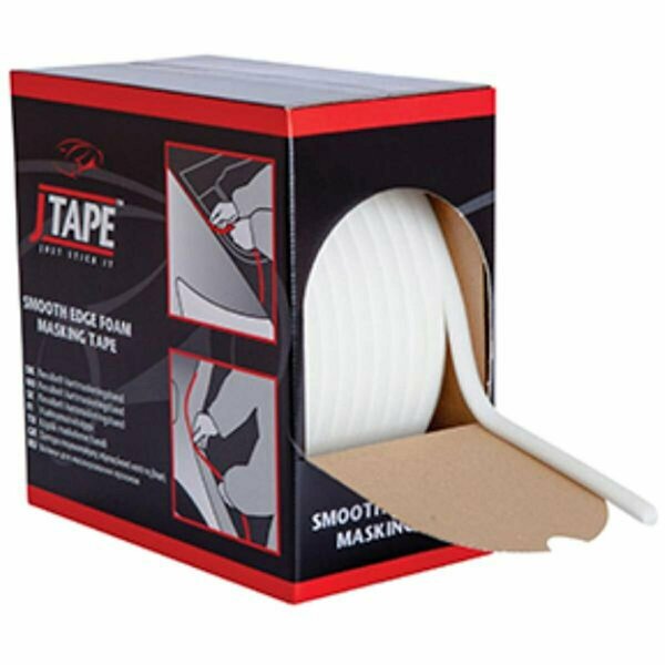 J-Tape 13 mm x 50 m Smooth Edge Foam Masking Tape JTA-1013.1350